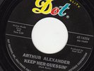 NORTHERN SOUL 45 RPM- ARTHUR ALEXANDER on DOT