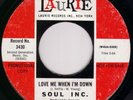 Mod Garage Freakbeat 45- SOUL INC-Love Me When I'm Down