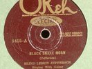 Blind Lemon Jefferson: Black Snake Moan on Okeh 8455