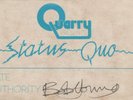 STATUS QUO ROCKIN` ALL OVER THE WORLD SIGNED PASS