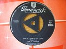 EX.FLAMINGOS.THE LADDER OF LOVE.TRI BRUNSWICK.1957.