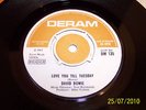 DAVID BOWIE LOVE YOU TILL TUESDAY 1967 UK 7