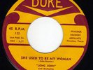 RARE TX R&B 1st Long John Hunter Duke 122 1954 M- hear