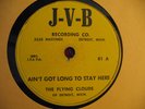  FLYING CLOUDS OF DETROIT GOSPEL 78 ON JVB 81