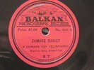 78 RPM Greek rebetika Balkan 813 clarinet solo Konitsa