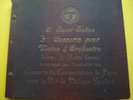 4x78 MIQUEL CANDELA VIOLIN CC SAINT SAENS PARIS GAUBERT