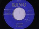 SWALLOWS: Tell Me Why 45 (xol, sm tear on flip) rare Vocal Groups