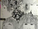 THE BEATLES - REVOLVER LP - SILVER ON BLACK PARLOPHONE