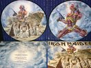 N/M Out of Print IRON MAIDEN Back in Time 2 Pic disc LP