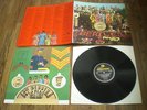 THE BEATLES - SGT PEPPER MONO UK ORIG INSERT Y & B EX