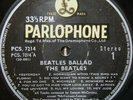 BEATLES Ballads Made in INDIA LP yellow PARLOPHONE