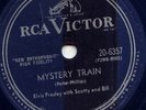 ELVIS PRESLEY - MYSTERY TRAIN -78 RPM -1955 VG+++ RCA