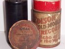 Edison Bell Gold Moulded Phonograph Cylinder