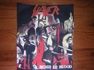 SLAYER REIGN IN BLOOD BACK PATCH ORG VENOM EXCRUCIATE