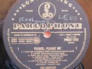 BEATLES Please Please Me black/gold Aus MONO vinyl LP
