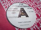 MINT PYE INT DEMO - ROSCOE ROBINSON - THAT'S ENOUGH