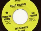 BEATLES 45 GREEN PROMO 