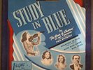 78 RPM Vogue Picture Record V100 Album Study in Blue
