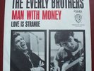 RARE Everly Brothers Love Is Strange 45 Picture Sleeve