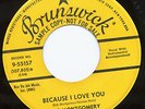 Bob Montgomery Promo 45 Because I Love You Buddy Holly