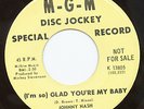 Johnny Nash  Northern Soul Promo 45 Glad You're My Baby