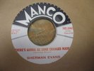 SHERMAN EVANS I Don't Care Manco 1065M-Northern