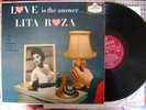 LITA ROZA LP-LOVE IS THE ANSWER--UK LP FOR USA  LL1605