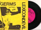 GERMS Lexicon Devil 45rpm First Pressing