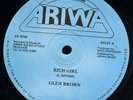Glen Brown Rich Girl UK Ariwa 12 Listen