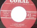 TERESA BREWER I love Mickey (Mantle) RARE Canada 45 NM
