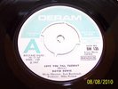 DAVID BOWIE LOVE YOU TILL TUESDAY 1967 UK 7