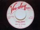 RARE BLUES 45 VEE JAY DJ LAB#255 JOHN LEE HOOKER