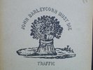 TRAFFIC John BarleyCorn Must Die Lp 1970 UK PINK ISLAND