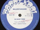 MAJESTARIANS “SO MANY TIMES” BLACK ARK REGGAE UK 12