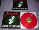 METALLICA METAL UP YOUR ASS  RED VYNIL DISC MINT RARE
