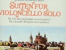 Archiv 198186 Pierre FOURNIER Bach Cello Suites #1,2 NM