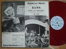 AMERICAN MUSIC by BUNK Blues and Spirituals RED WAX NM