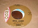 Etta James ARGO 5402 Seven Day Fool VG+
