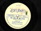 CANADA 1949 RARE 78 RPM : CHARLES AZNAVOUR PIERRE ROCHE