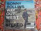 SONNY ROLLINS WAY OUT WEST SEALED 45 RPM AUDIOPHILE LP