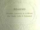 * RARE Brahms Double Concert* CASALS * THIBAUD *CORTOT