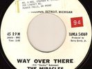 45rpm..Tamla..Miracles..way over there/mother only knew