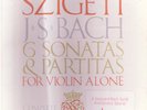 Szigeti BACH 6 Sonatas & Partitas - Vanguard BG 627/9