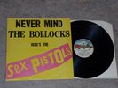 SEX PISTOLS NEVER MIND THE BOLLOCKS LP ITALY 1ST PRESS