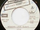 DAVID BOWIE Modern love  Capitol PROMO DJ 45