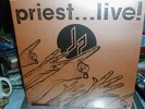 JUDAS PRIEST LIVE RARE 1987 DOUBLE LP GATEFOLD NR MINT