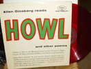 Allen Ginsberg HOWL red vinyl 1957 fantasy 7006