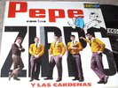 PEPE con los ZIPPS LP RARE MEXICAN 60s GARAGE ROCK ECO