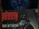 hallyday rare pressage turc turquie 45trs que je t'aime