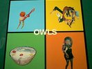 Owls S/T LP Translucent orange vinyl OOP Cap'n Jazz NM